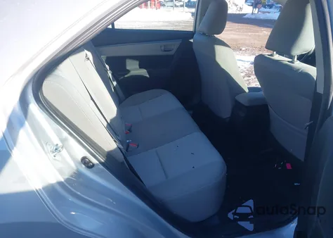 2016 Toyota Corolla Le из США, поврежденный, VIN 2T1BURHE5GC595252